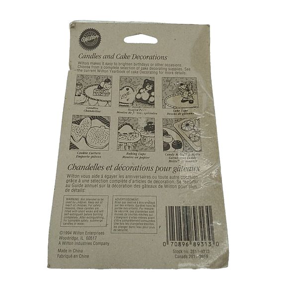 Vtg 4 Piece Looney Tunes Candles Cake Decorations Daffy Bugs Tweety & Sylvester - Picture 5 of 5